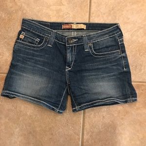 Big star denim shorts